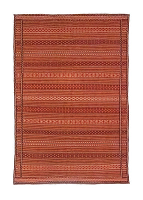 Kelim Carpet - orientalisk matta - 242 x 166 cm - brun