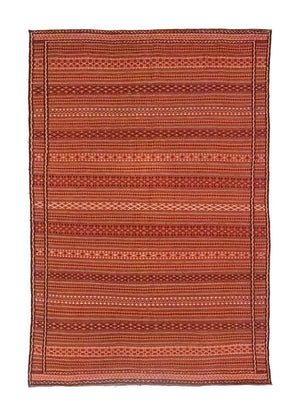 Kelim Carpet - orientalisk matta - 242 x 166 cm - brun