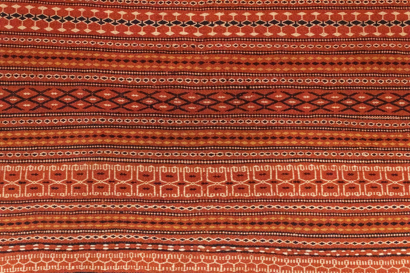 Kelim Carpet - orientalisk matta - 242 x 166 cm - brun