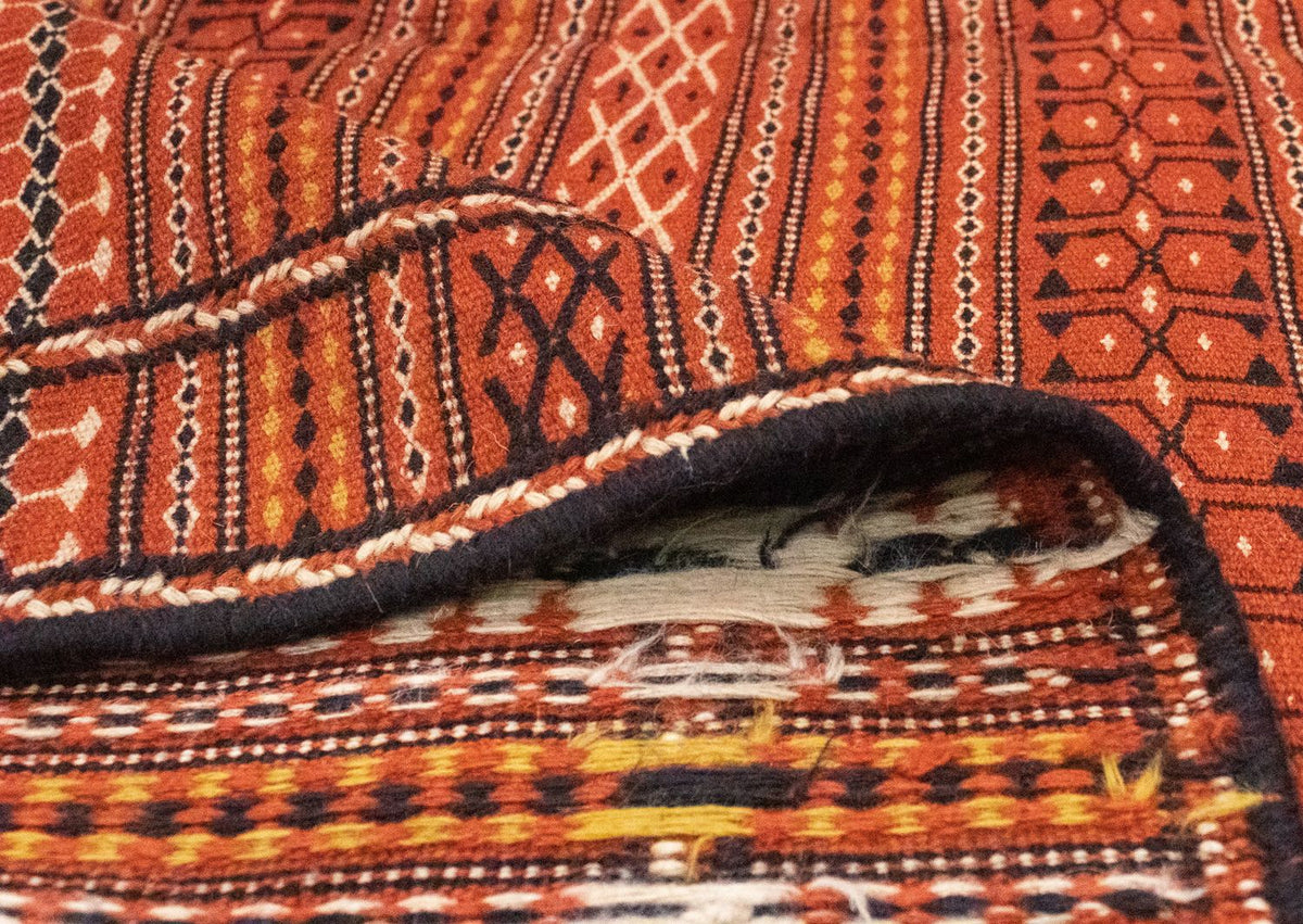 Kelim Carpet - orientalisk matta - 242 x 166 cm - brun