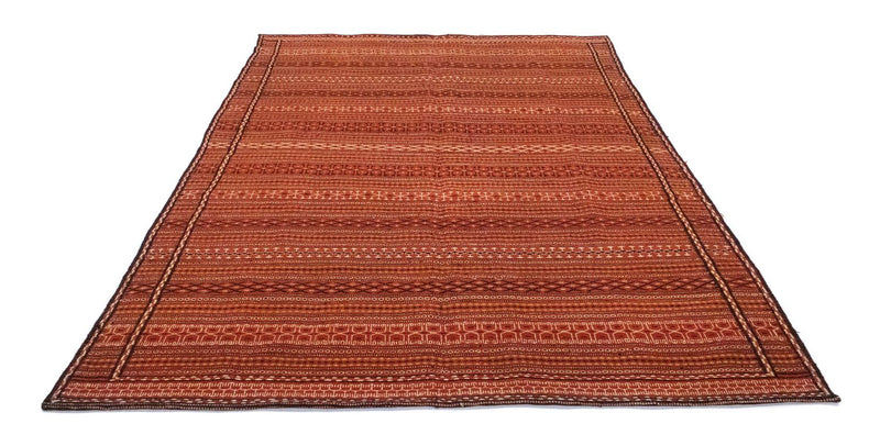 Kelim Carpet - orientalisk matta - 242 x 166 cm - brun
