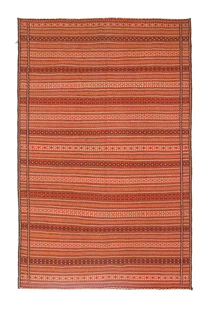 Kelim Carpet - orientalisk matta - 296 x 199 cm - orange