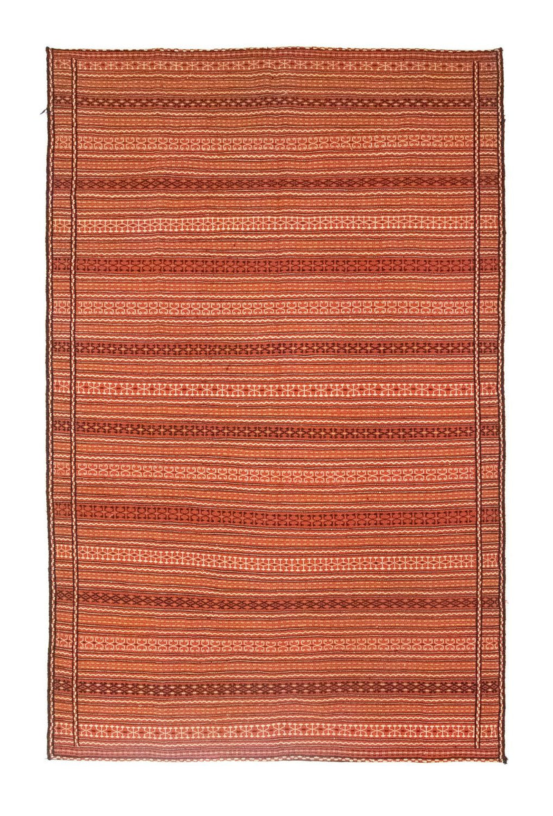 Kelim Carpet - orientalisk matta - 296 x 199 cm - orange