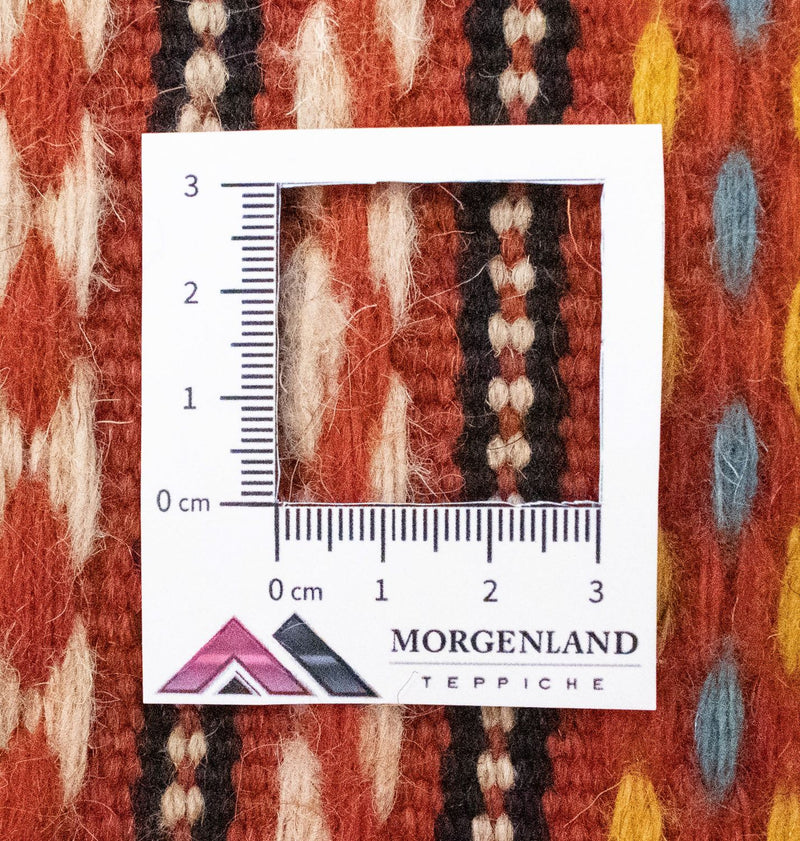 Kelim Carpet - orientalisk matta - 296 x 199 cm - orange