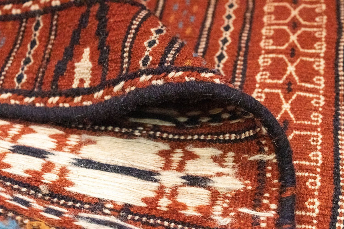 Kelim Carpet - orientalisk matta - 293 x 200 cm - brun