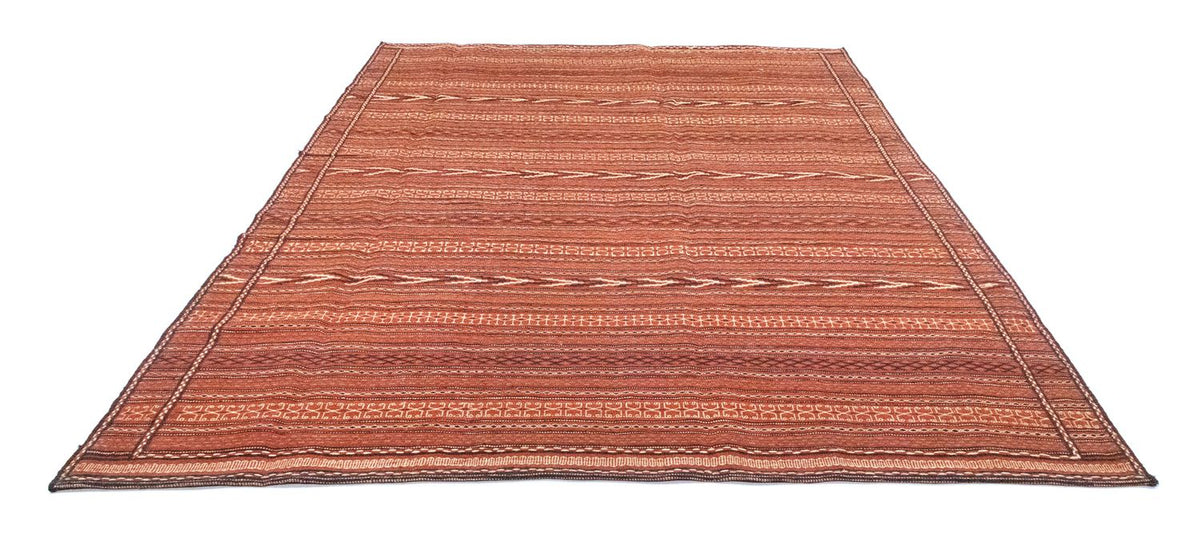 Kelim Carpet - orientalisk matta - 293 x 200 cm - brun