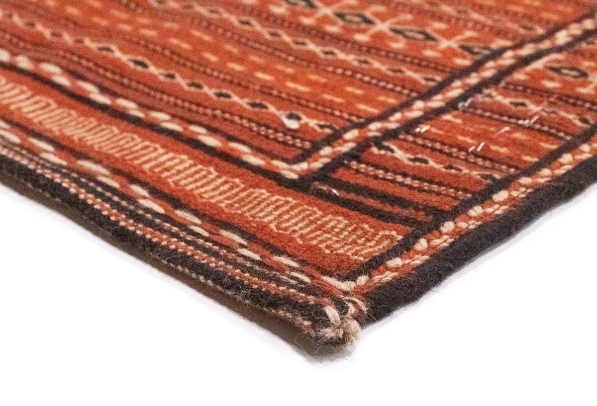 Kelim Carpet - orientalisk matta - 300 x 194 cm - orange