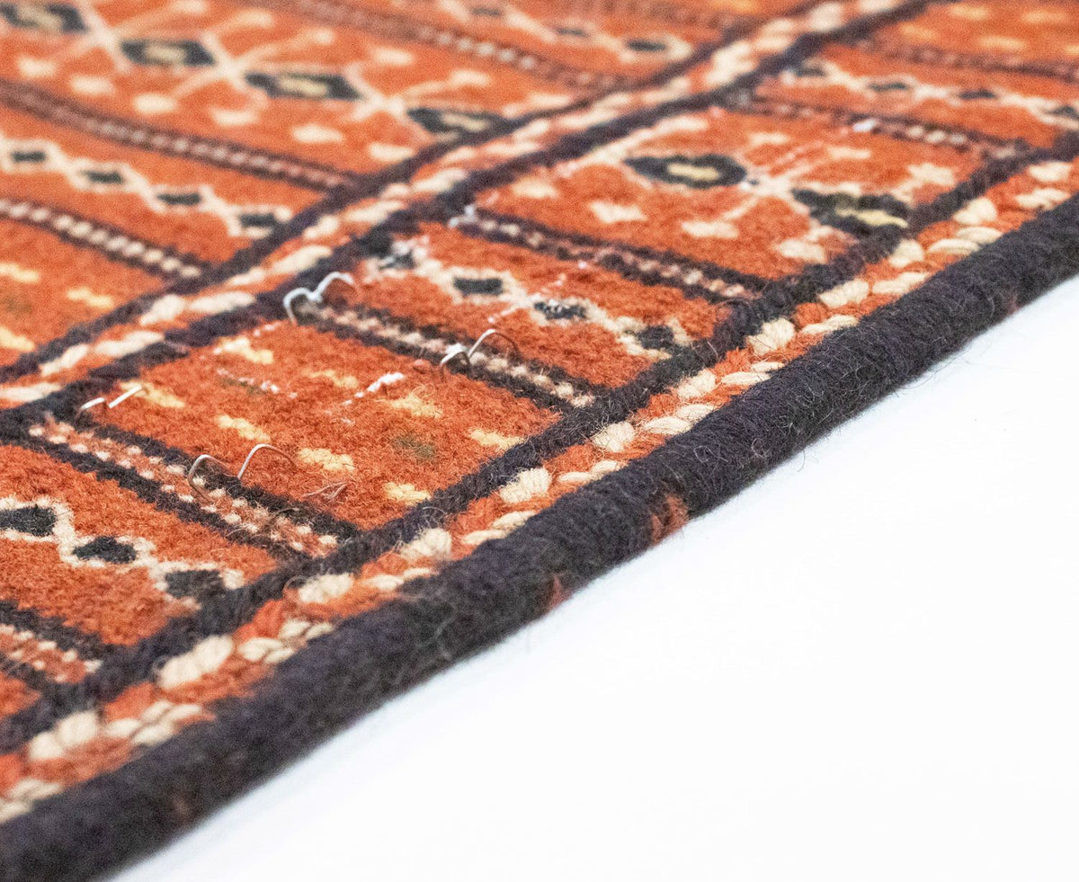 Kelim Carpet - orientalisk matta - 300 x 194 cm - orange