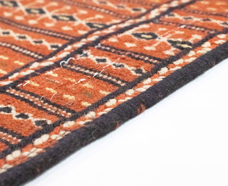 Kelim Carpet - orientalisk matta - 300 x 194 cm - orange