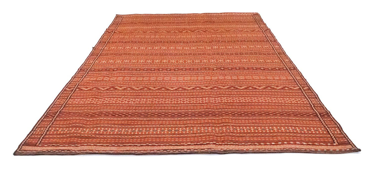 Kelim Carpet - orientalisk matta - 300 x 194 cm - orange