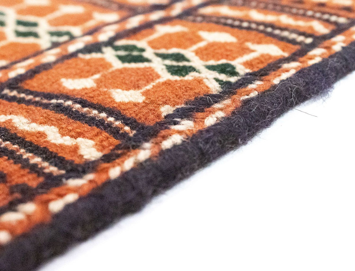 Kelim Carpet - orientalisk matta - 300 x 195 cm - brun