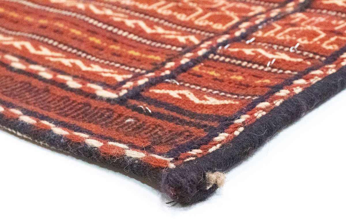 Kelim Carpet - orientalisk matta - 301 x 197 cm - röd