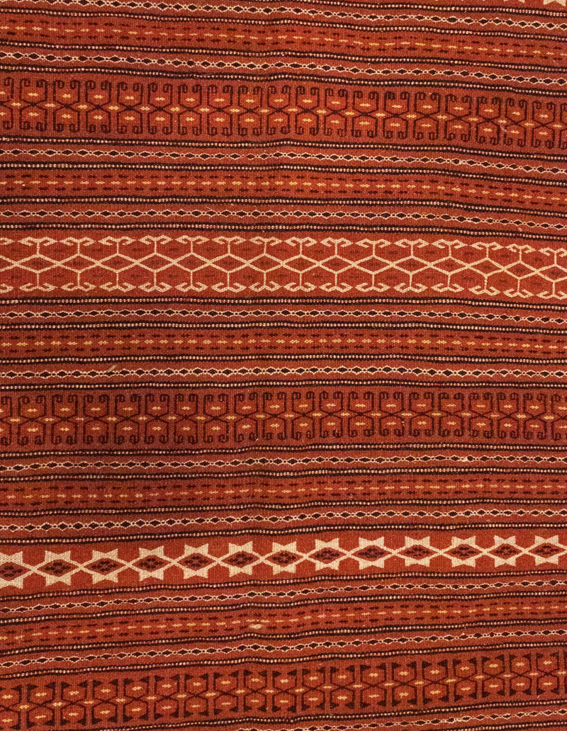 Kelim Carpet - orientalisk matta - 305 x 198 cm - orange