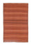 Kelim Carpet - orientalisk matta - 298 x 196 cm - orange