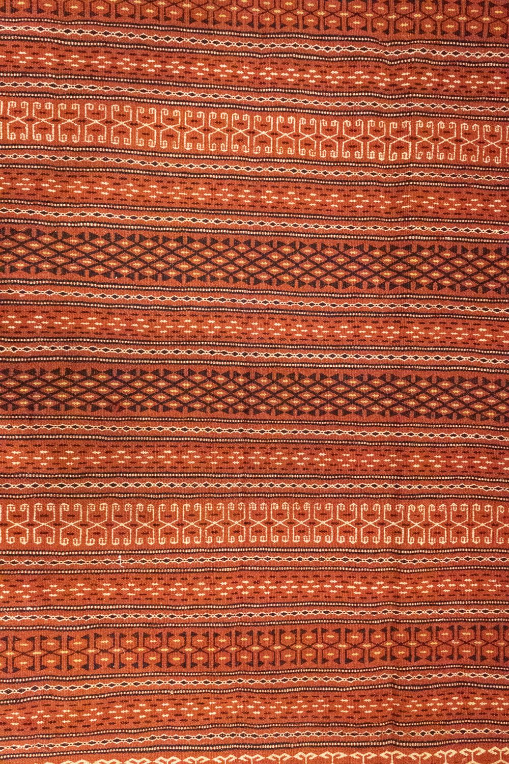 Kelim Carpet - orientalisk matta - 298 x 196 cm - orange