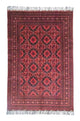 Afghansk matta - Kunduz - 286 x 199 cm - röd
