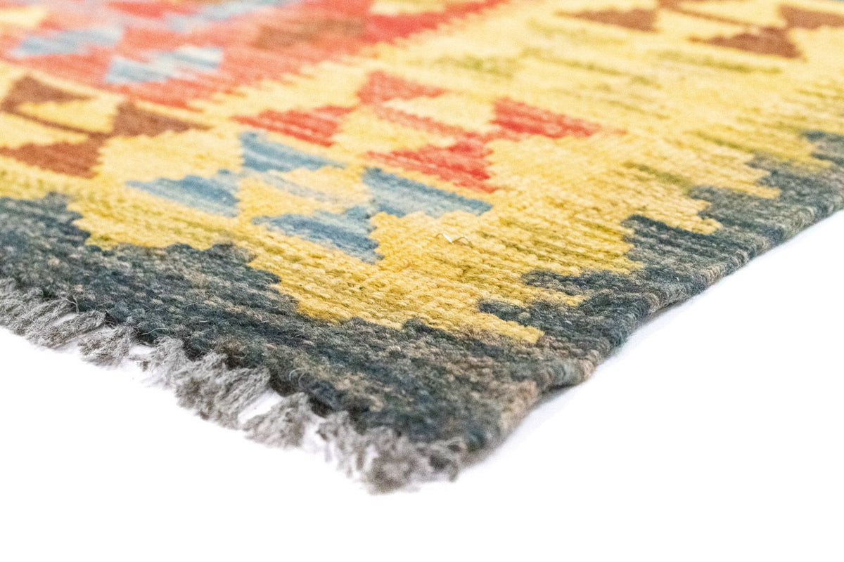 Kelim Carpet - orientalisk matta - 208 x 152 cm - gul