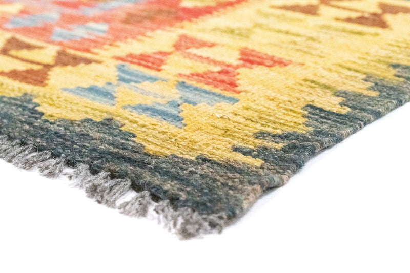 Kelim Carpet - orientalisk matta - 208 x 152 cm - gul