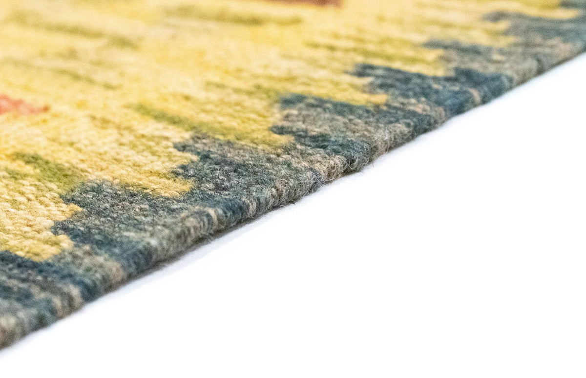 Kelim Carpet - orientalisk matta - 208 x 152 cm - gul