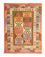 Kelim Carpet - orientalisk matta - 206 x 154 cm - orange