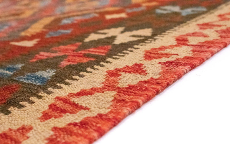 Kelim Carpet - orientalisk matta - 217 x 160 cm - orange