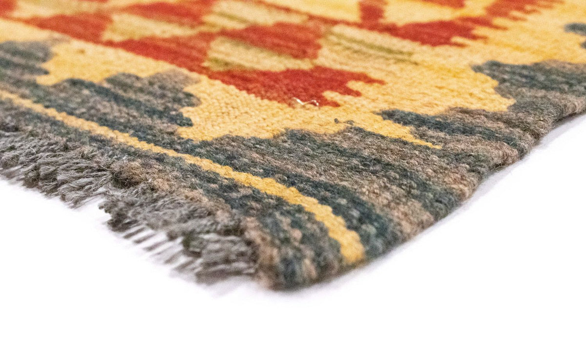 Kelim Carpet - orientalisk matta - 207 x 139 cm - flerfärgad