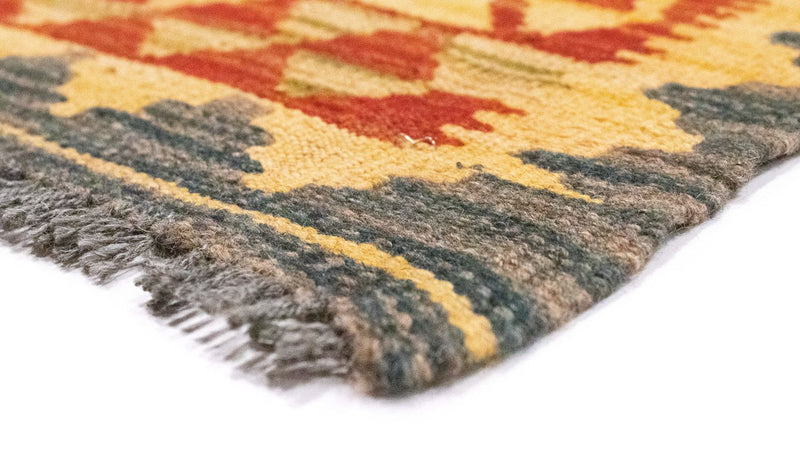 Kelim Carpet - orientalisk matta - 207 x 139 cm - flerfärgad