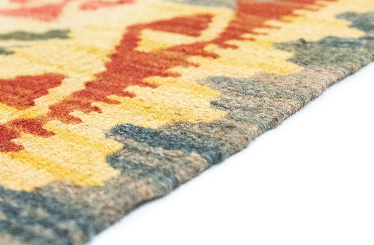 Kelim Carpet - orientalisk matta - 207 x 139 cm - flerfärgad