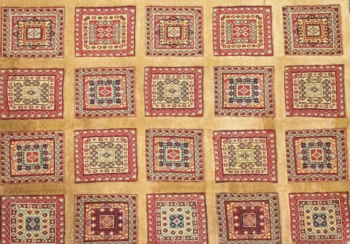 Persisk matta - Nomadic - 224 x 162 cm - guld