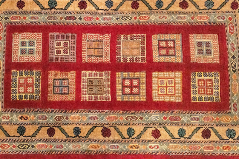 Persisk matta - Nomadic - 114 x 81 cm - röd