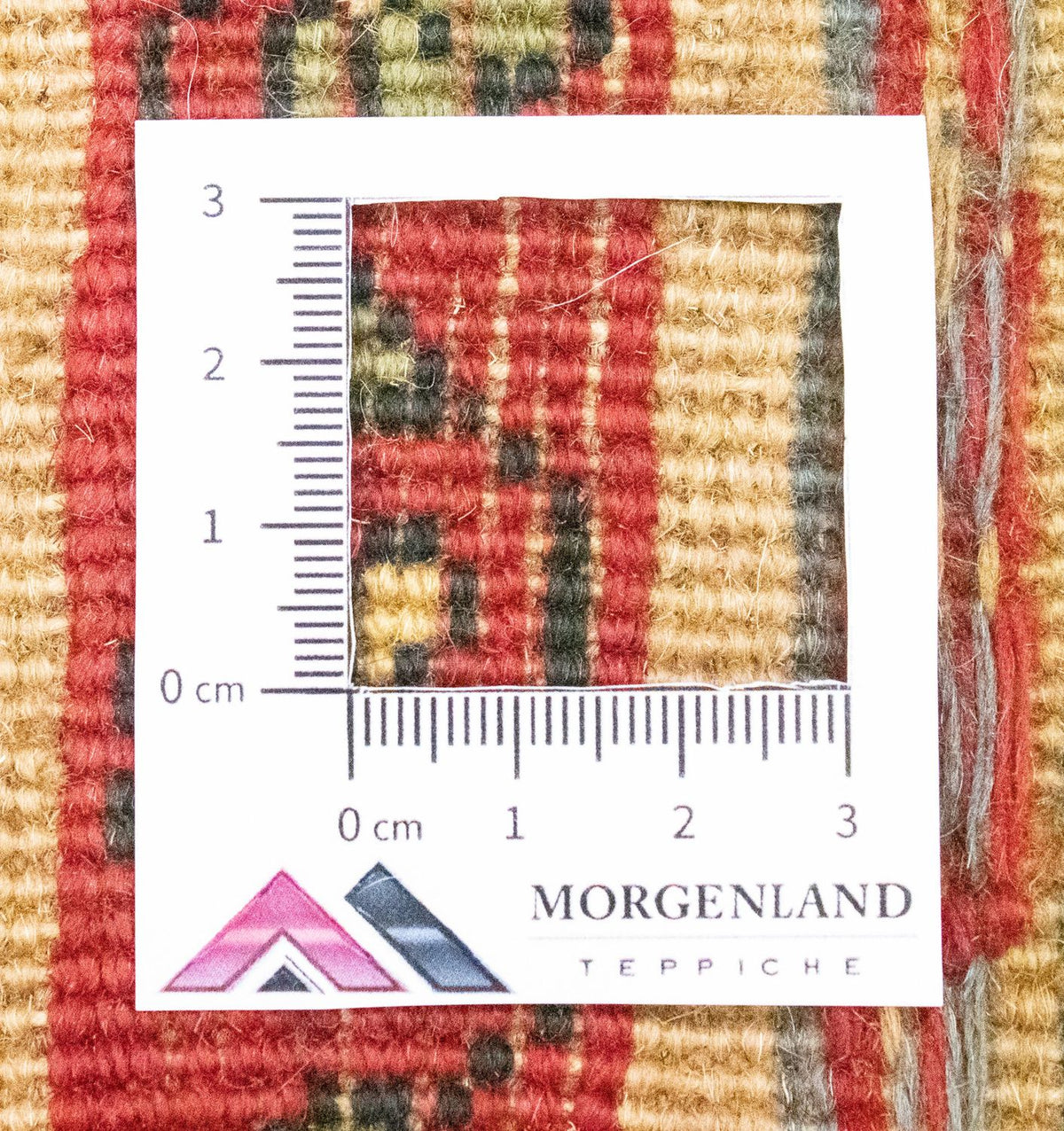 Persisk matta - Nomadic kvadrat  - 102 x 96 cm - röd