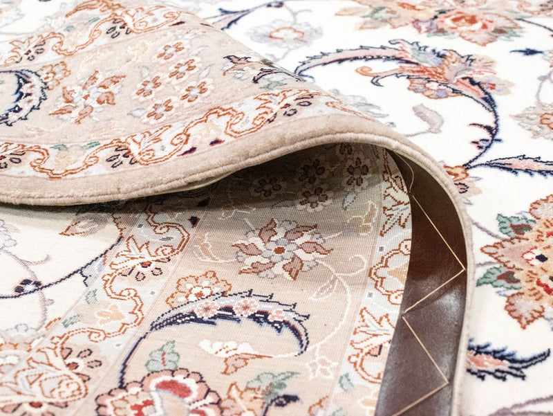 Persisk matta - Isfahan - Premium - 163 x 107 cm - beige