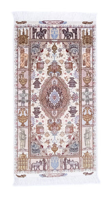 Persisk matta - Tabriz - Royal - 134 x 75 cm - beige