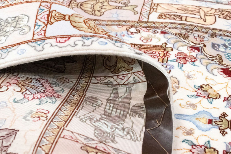 Persisk matta - Tabriz - Royal - 134 x 75 cm - beige