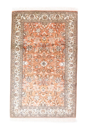Sidenmatta - Kashmir Silk - 122 x 76 cm - orange