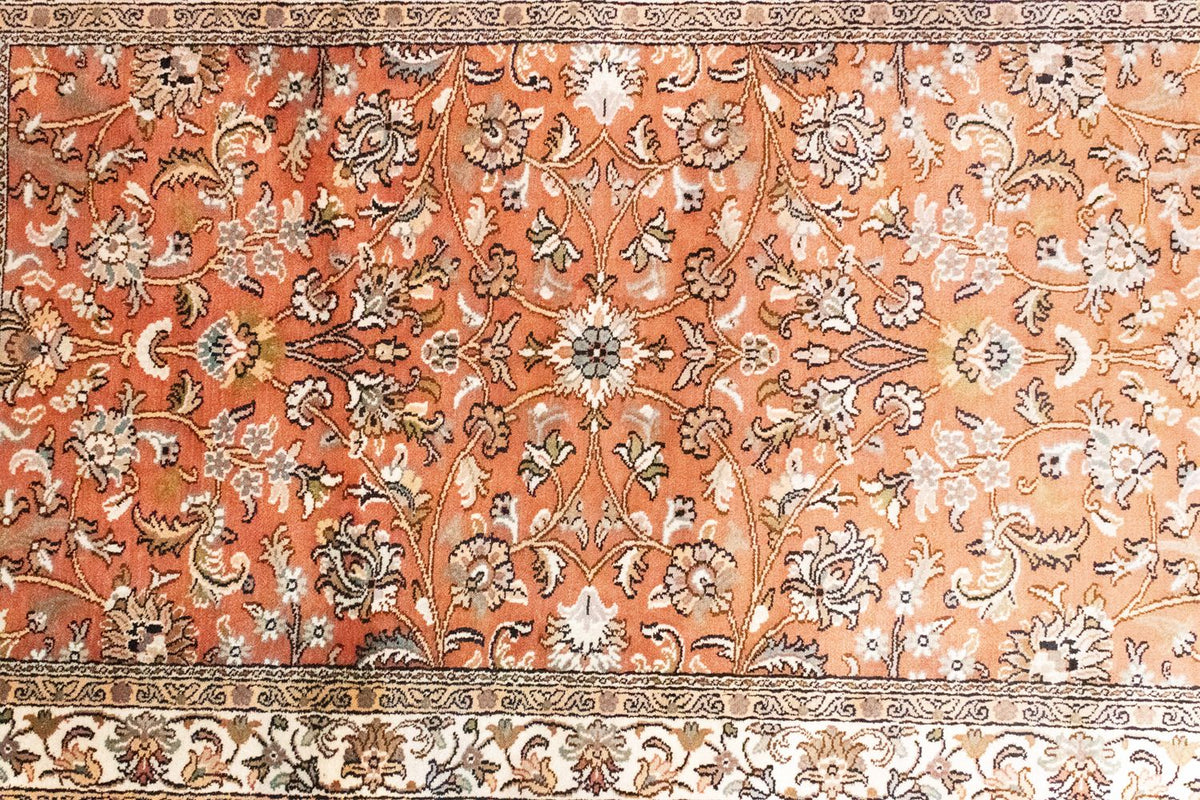 Sidenmatta - Kashmir Silk - 122 x 76 cm - orange