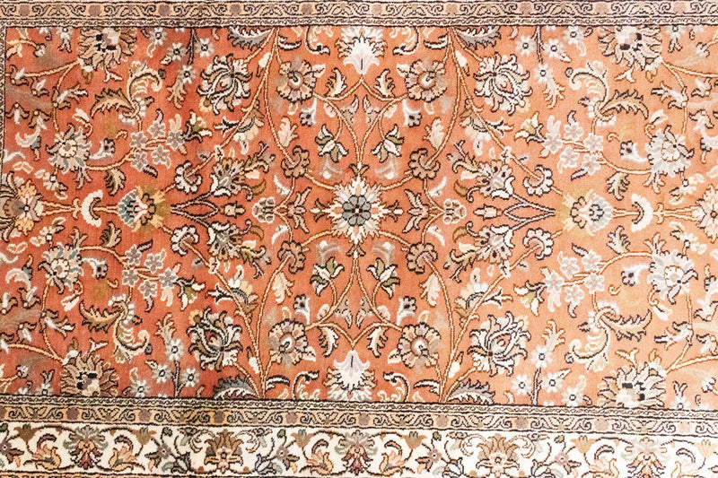 Sidenmatta - Kashmir Silk - 122 x 76 cm - orange