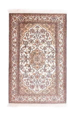 Sidenmatta - Kashmir Silk - 125 x 80 cm - beige