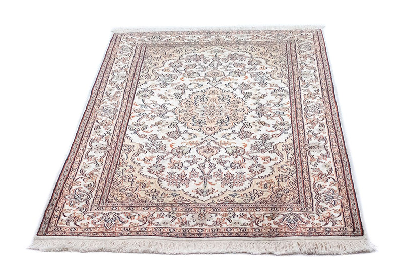 Sidenmatta - Kashmir Silk - 125 x 80 cm - beige