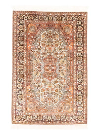 Sidenmatta - Kashmir Silk - 125 x 83 cm - orange