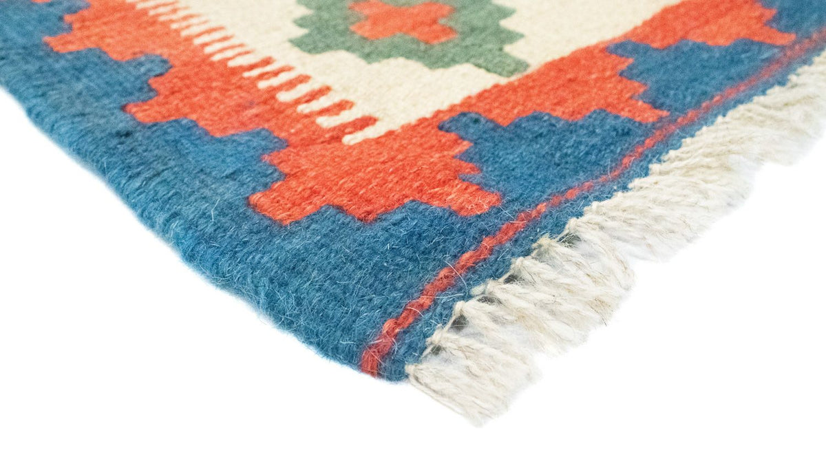 Kelim Carpet - orientalisk matta - 90 x 60 cm - beige