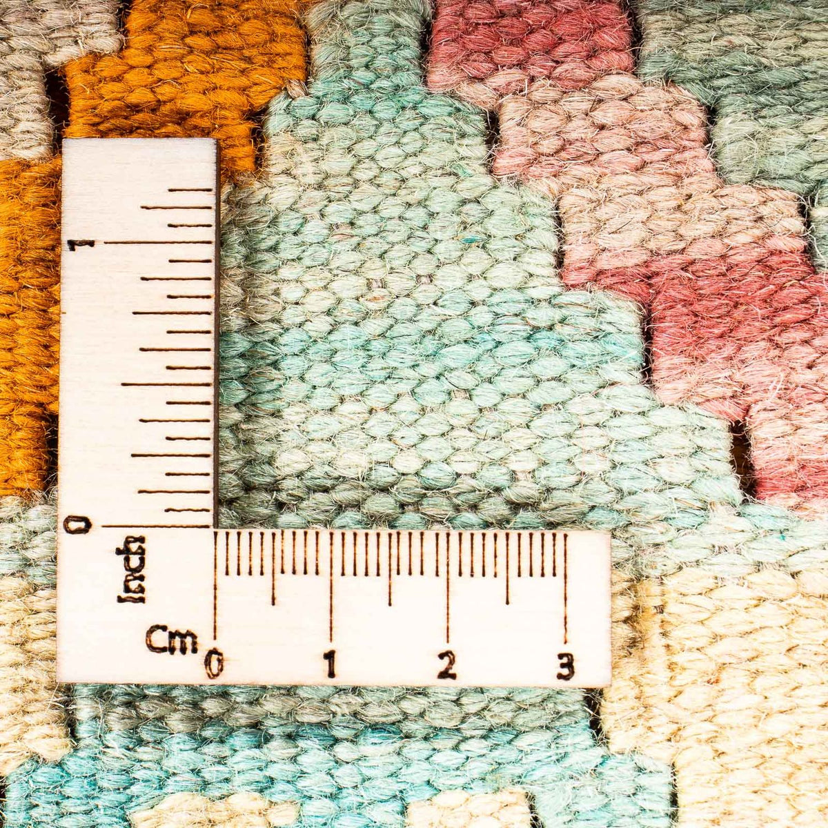 Kelim Carpet - Splash - 161 x 105 cm - flerfärgad