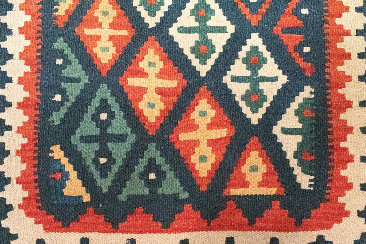 Kelim Carpet - orientalisk matta - 95 x 70 cm - flerfärgad