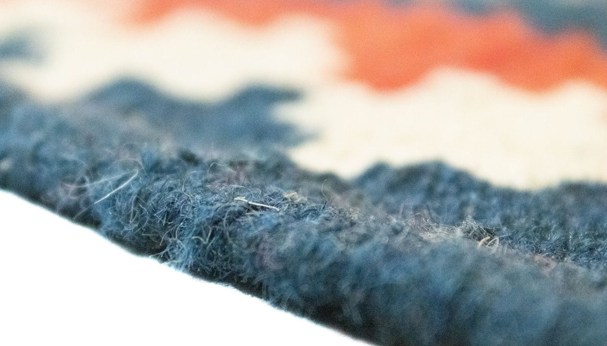 Kelim Carpet - orientalisk matta - 95 x 70 cm - flerfärgad