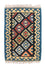Kelim Carpet - orientalisk matta - 90 x 60 cm - blå