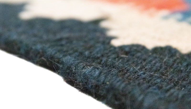 Kelim Carpet - orientalisk matta - 88 x 63 cm - beige