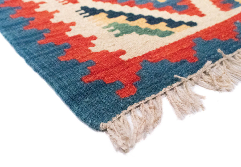 Kelim Carpet - orientalisk matta - 88 x 61 cm - beige