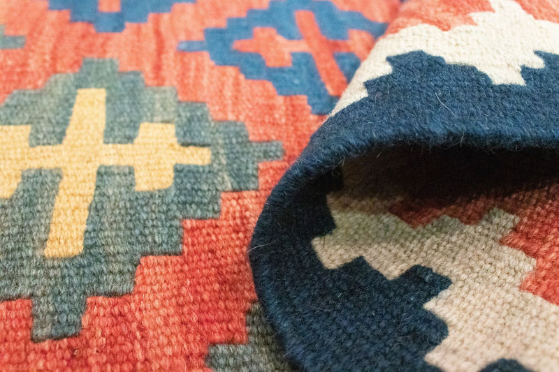 Kelim Carpet - orientalisk matta - 98 x 64 cm - flerfärgad