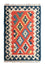 Kelim Carpet - orientalisk matta - 91 x 61 cm - orange
