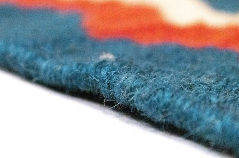 Kelim Carpet - orientalisk matta - 95 x 64 cm - flerfärgad